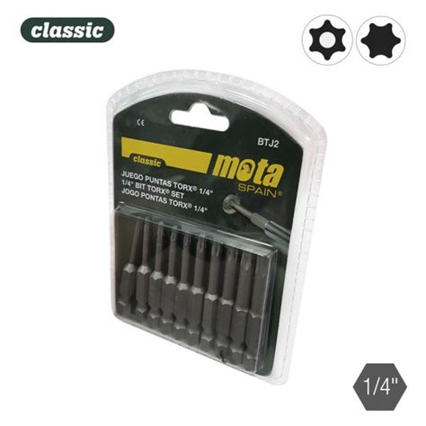 Mota Torx Tamper Bits Conjunto X 50mm 10 Peças Btj2 840002497