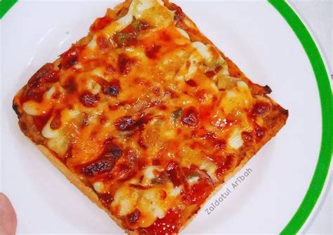 Resipi Pizza Roti Gardenia Oleh Zaidatul Aribah Cookpad