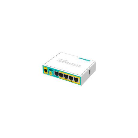 MIKROTIK RB750UPr2 hEX PoE lite Router 5x RJ45 100Mb s 1x USB Роутеры