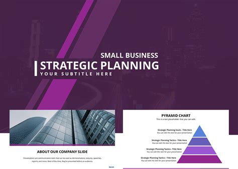 Free Strategic Planning PowerPoint Template Slides