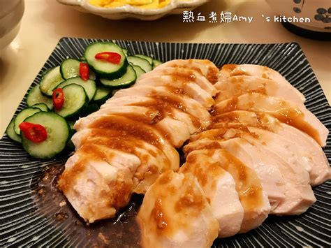 瘦身輕食餐～嫩雞胸肉佐涼拌小黃瓜 By 熱血煮婦amy的實驗廚房 愛料理