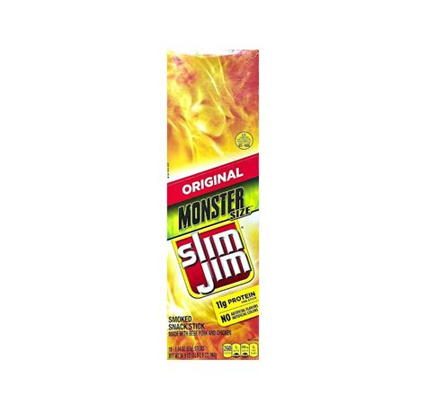 SLIM JIM 1.9oz18CT ORIGINAL – Ranger Wholesale