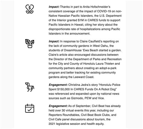 Impact Storytelling At Honolulu Civil Beat By Mariko Chang The
