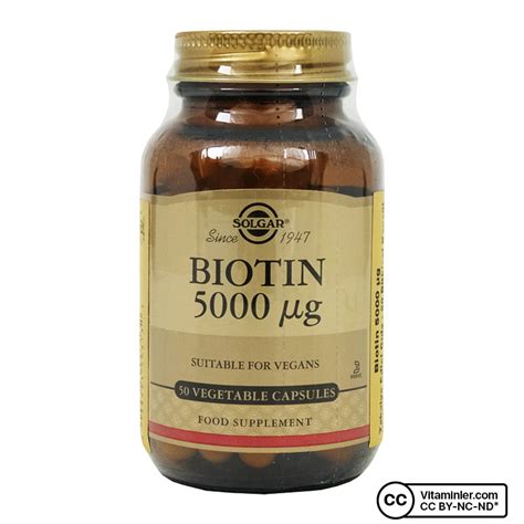 Solgar Biotin Mcg Kaps L B Vitaminleri