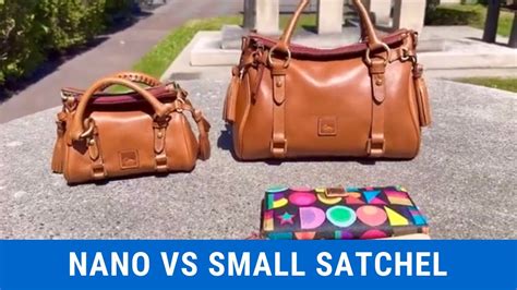 Dooney Bourke Nano Vs Small Florentine Satchel Side By Side