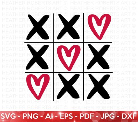 Tic Tac Toe SVG Valentine S Day Shirts Svg Valentine Quotes Svg Cute