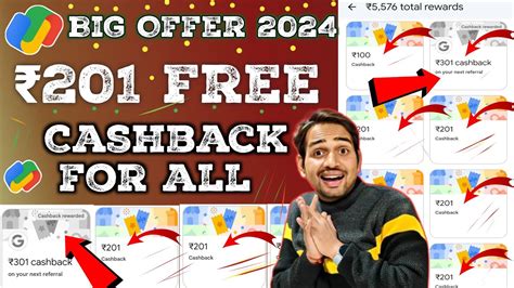 Google Pay 201 FREE Cashback For All Gpay Tap Pay Go Offer Big