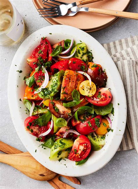 Tomato Salad Recipe Love And Lemons