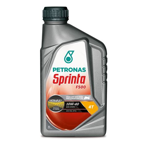 Petronas Sprinta F500 4 Stroke 10W 40 Semi Synthetic Oil BDLA