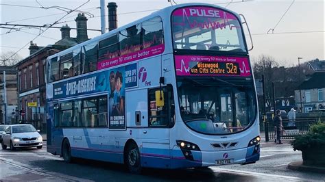 New First Bus Sheffield X First Leeds First York 36221 On 52a From