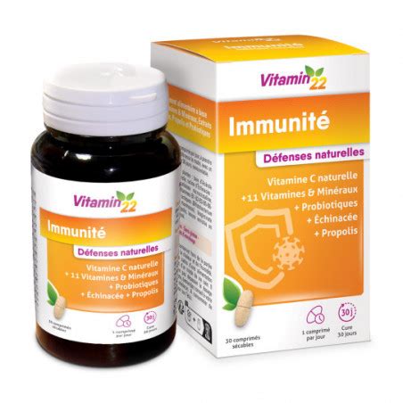 Vitamin 22 immunité 30 comprimés