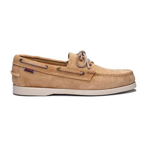 Sebago Klassiske Sejlersko Portland Flesh Out Ptw Beige Camel