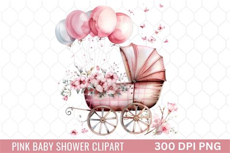 Pink Baby Shower Clipart (3461654)