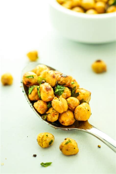 Roasted Garlic Chickpeas The Fitchen