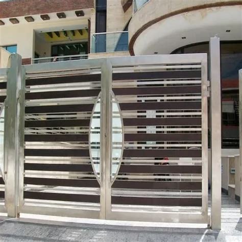 Swing Stainless Steel Gate At Rs 900 Sq Ft Ss Gate In Ghaziabad Id