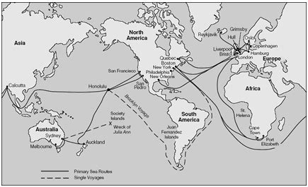 World Sea Routes Map ~ World Of Map