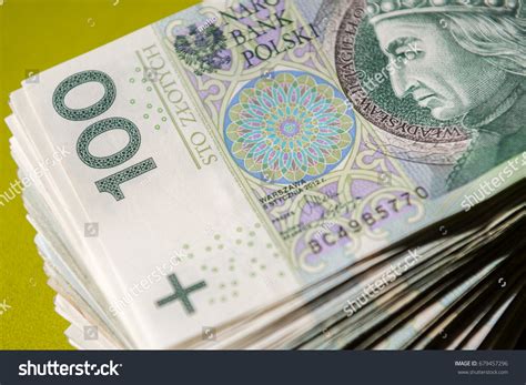 Polish Money Banknote Pln Polish Stock Photo Shutterstock