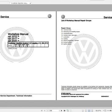 Volkswagen T Roc A Workshop Manuals Ewd