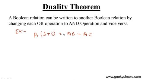 Duality Theorem Hindi Youtube