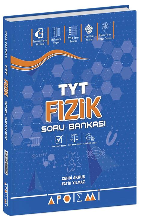 Apotemi Yayınları TYT Fizik Soru Bankası Kitapİşler İşler Kitabevleri