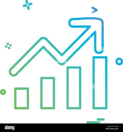 Graph icon design vector Stock Vector Image & Art - Alamy