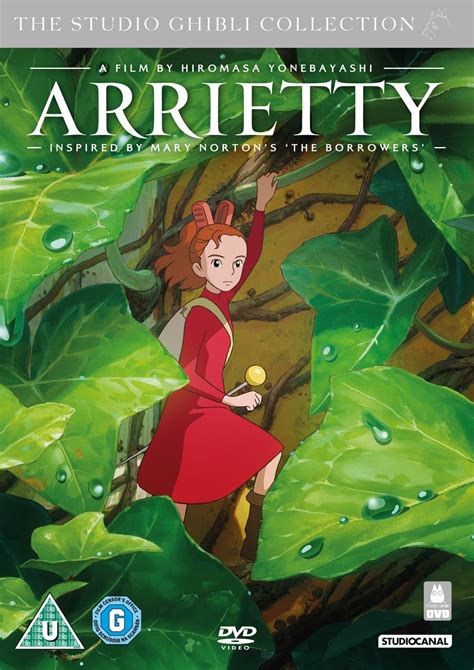 Cinehouse Studio Ghibli S ARRIETTY DVD Blu Ray Details UK R2