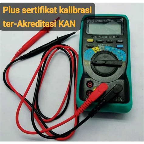 Jual Kyoritsu 1009 Digital Multimeter Multitester Avometer Plus