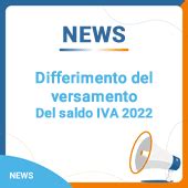 Differimento Del Versamento Del Saldo Iva Gbsoftware