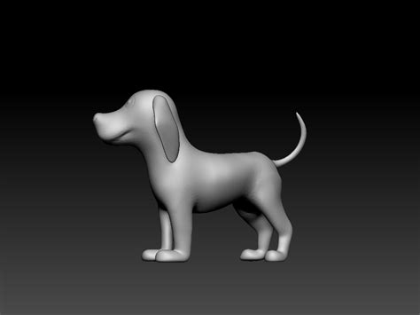 Stl File Dog Toy For Kids Cute Dog 🐕 Obj・3d Printable Model To