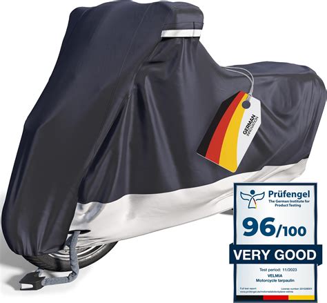 VELMIA Motorcycle Cover Extremely Heat Resistant Up To 550 F I High