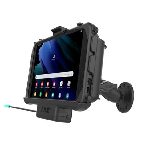 Powered Mount For Samsung Tab Active 3 And 2 With Flat Base Smart Mounts Nz