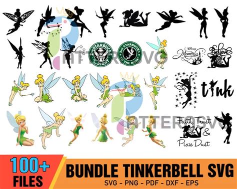 The Tinkerbell Svg Files Are Available For Free