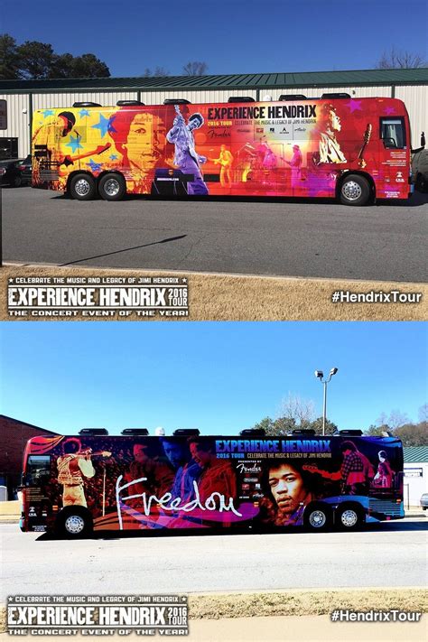 Hendrix Tour Bus Jimi Hendrix Experience Bus Coach Music Images