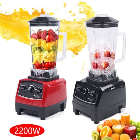 Anqidi Commercial Electic Blender 2L Food Smoothie Mixer Processing