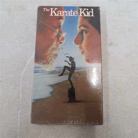 1985 The Karate Kid Vhs Tape Columbia Tristar Home Video Sealed With