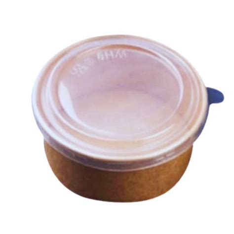 250 300 ML White Paper Container Pack My Food