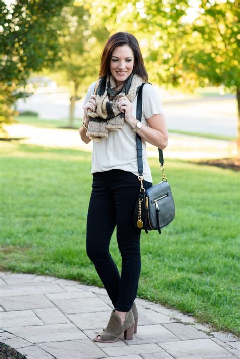 How To Wear Brown Boots With Black Pants And Dresses Jo Lynne Shane