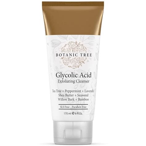 Buy Glycolic Acid Face Wash Exfoliating Facial Cleanser For Facial