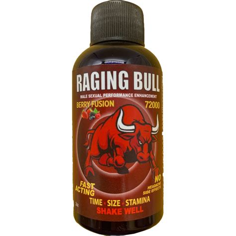 Raging Bull Sexual Enhancement Drink Bottle Rhino Platinum 7