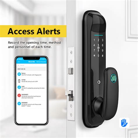 Serrure Intelligente Serrure De Porte D Empreinte Digitale Sans Cl