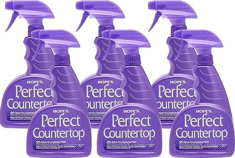 Hopes Perfect Countertop Cleaner And Polish 22 Ounce Streak Free Multi Surface Cleaning Spray