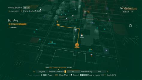 Map Of World Bosses In The Division Interactive Map