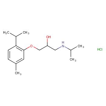 1 ISOPROPYLAMINO 3 2 ISOPROPYL 5 METHYLPHENOXY PROPAN 2 OL