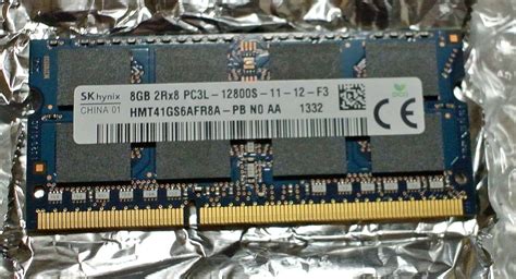 Yahooオークション Skhynix製ddr3 Pc3l 12800 204pin 低電圧 8g 1枚