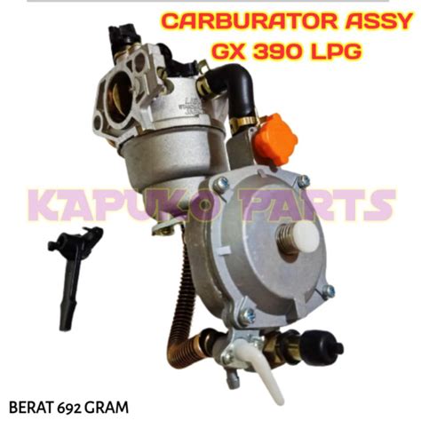 Jual Gx Carburator Assy Lpg Mesin Penggerak Honda Pk Shopee