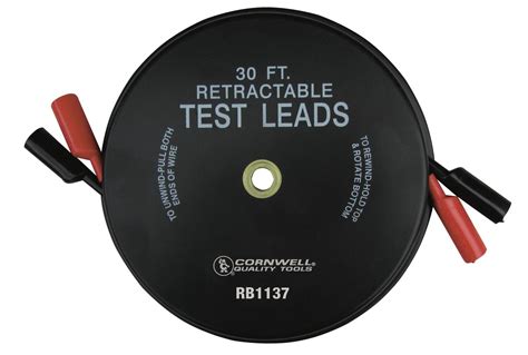 Rb1137 Retractable Test Lead 2 Test Leads X 30 Ft