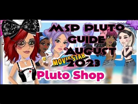 Moviestarplanet Pluto App Guide August Youtube