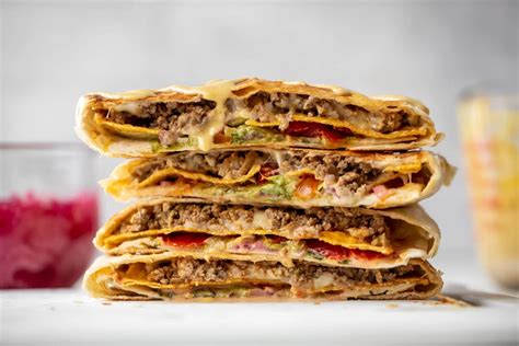 A Fun Twist On The Classic Cheeseburger Wrap