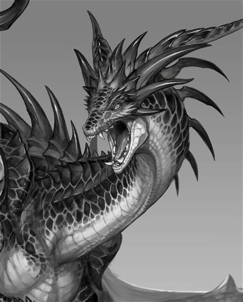 Dragon Artwork Monster Design Fantasy Creatures