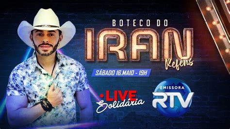 Boteco do Iran Reféns Live Solidária RTV YouTube